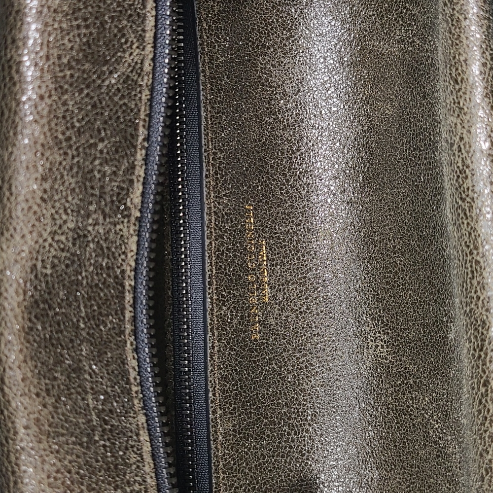 Brunello Cucinelli Buffed Leather Shoulder Bag. Monili - Picture 9 of 16